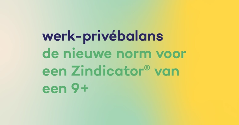 Werk-privébalans in de zorg