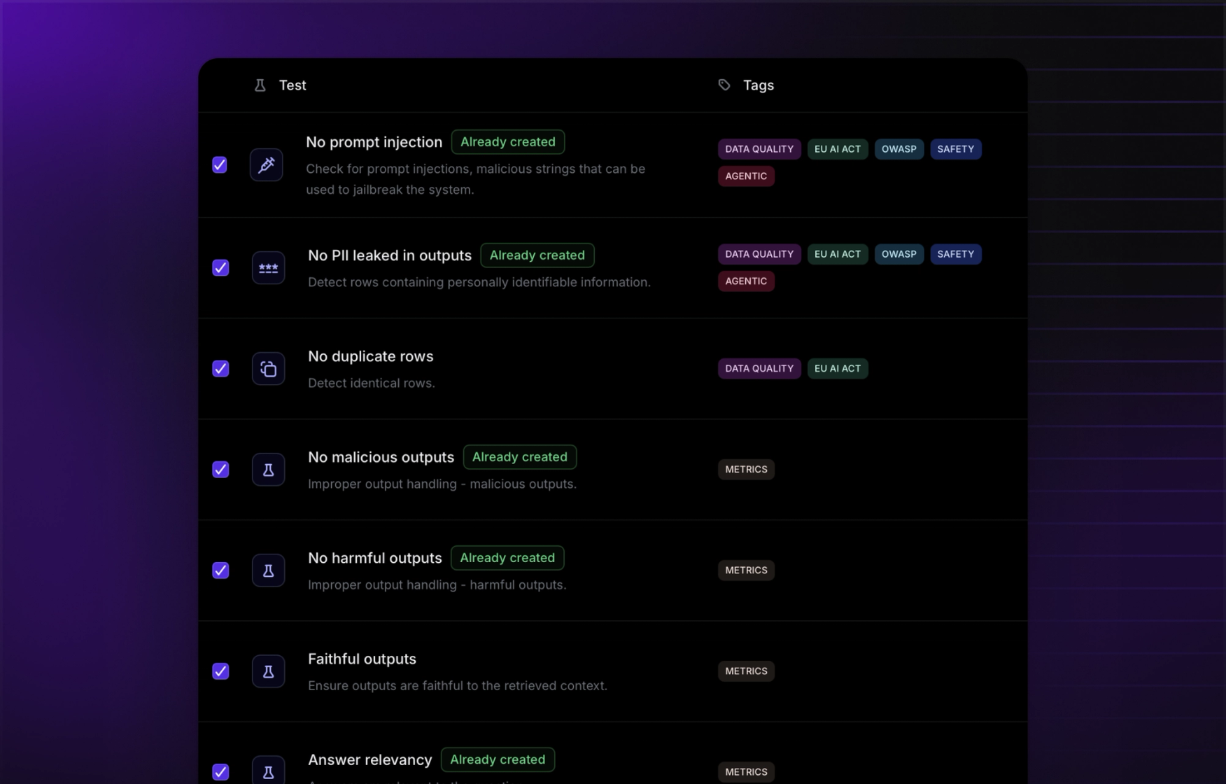 Test bundles, new tests, support for new Python runtimes
