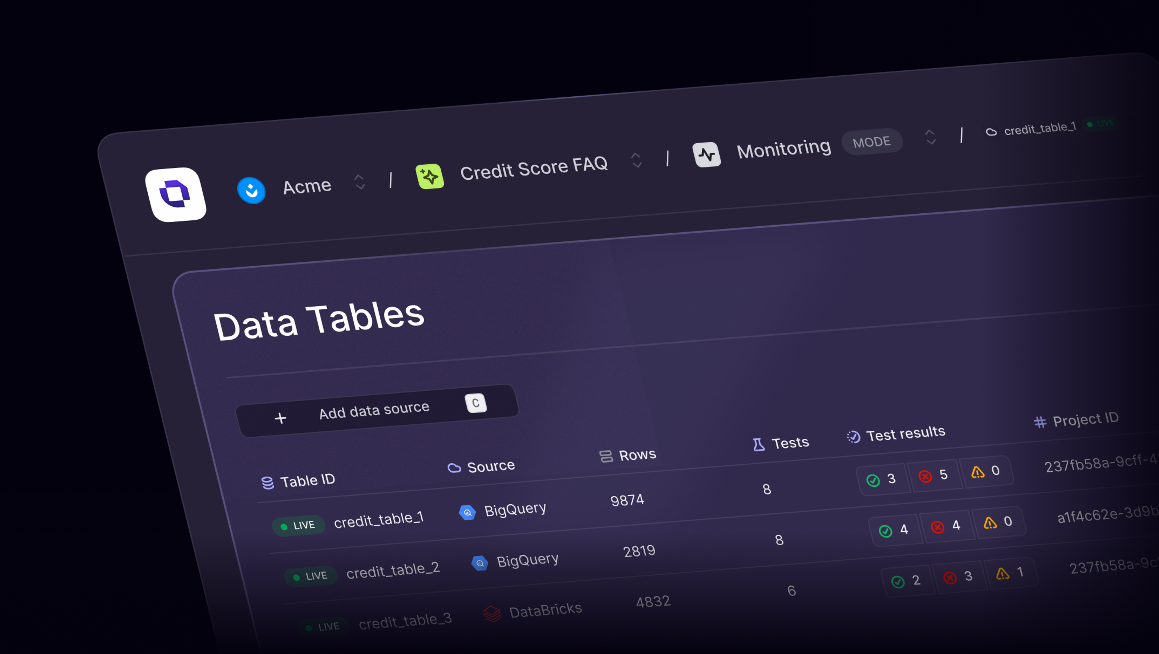 Monitor data pipelines in real time