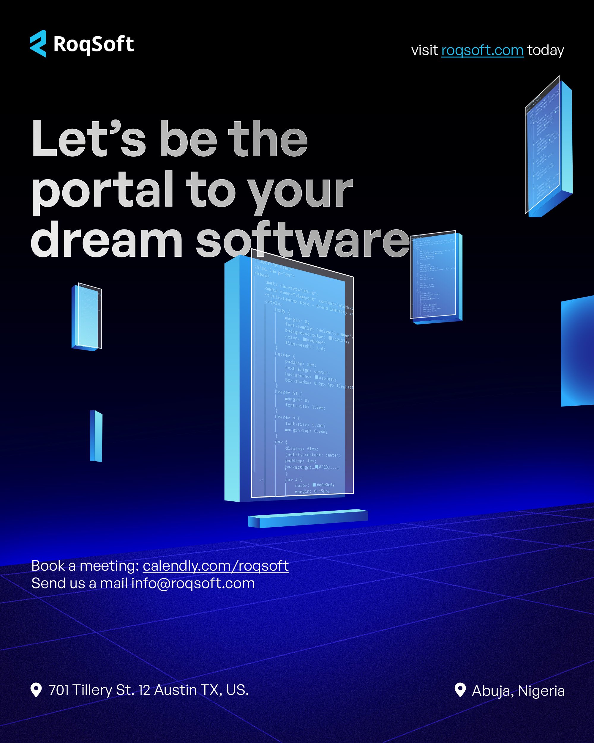 RoqSoft Technologies Design