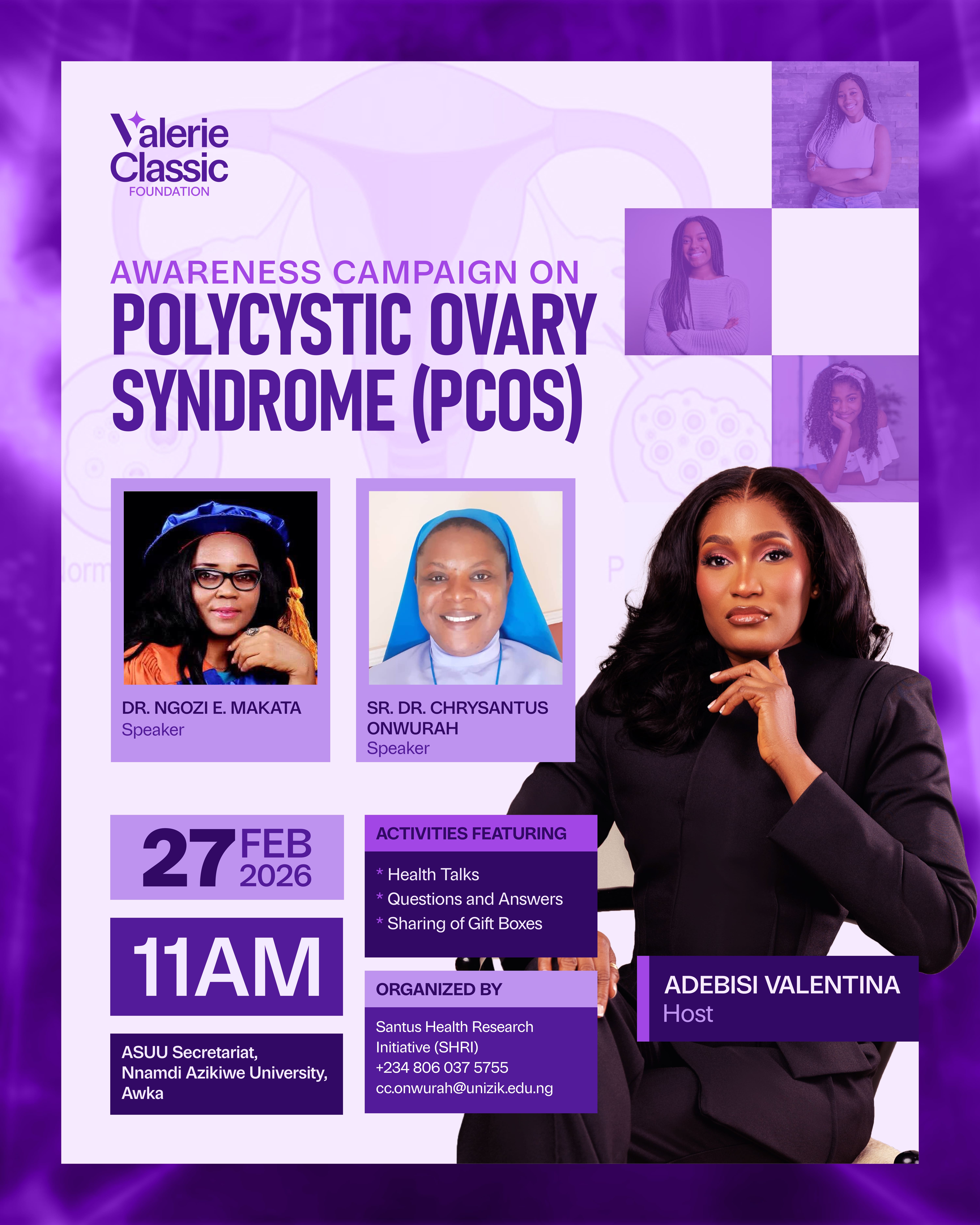 PCOS Awareness Poster Design