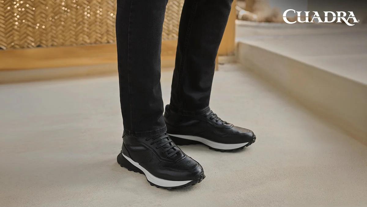 LEATHER SNEAKERS