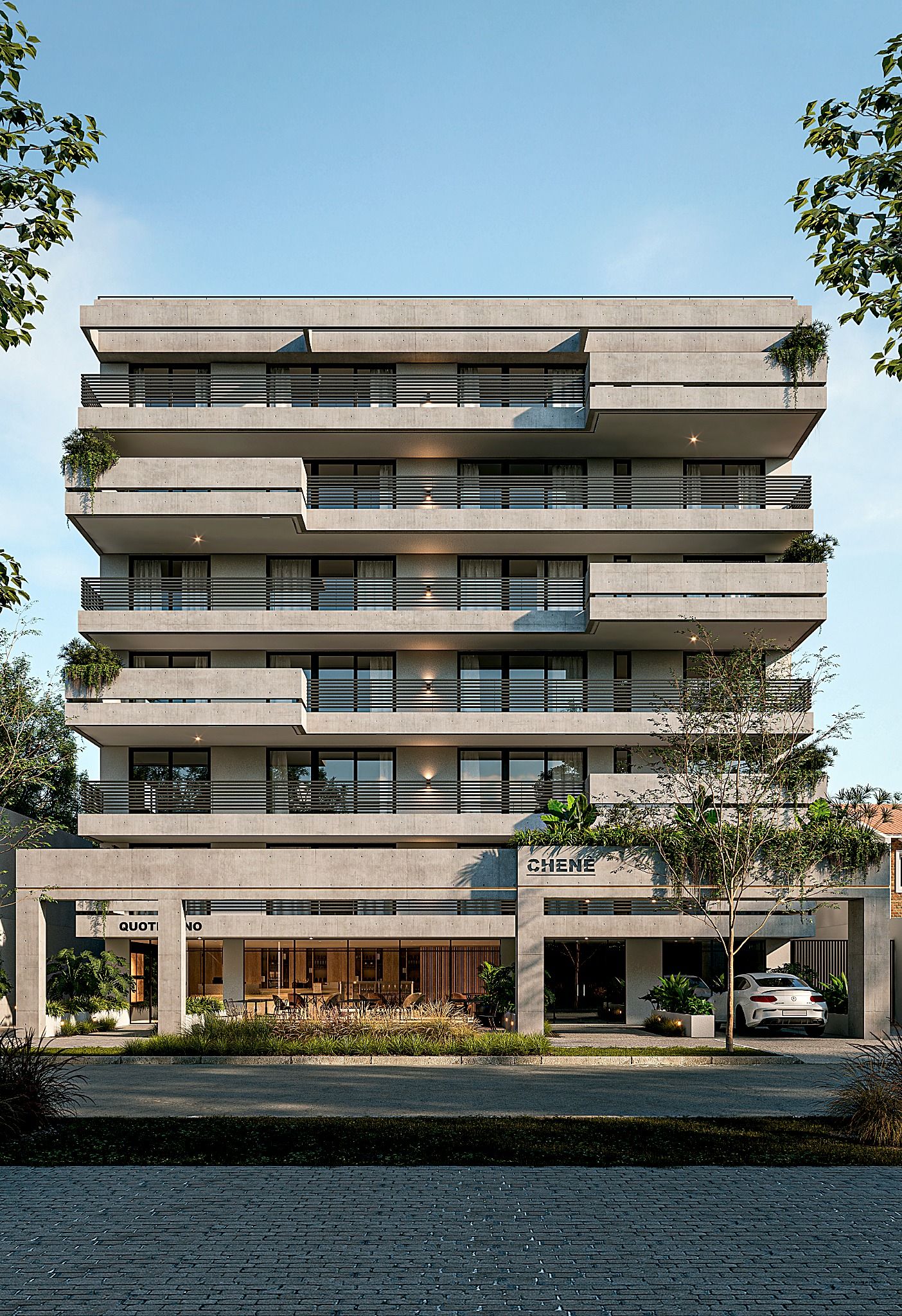 Edificio Chêne — vista 1 — Ituzaingó