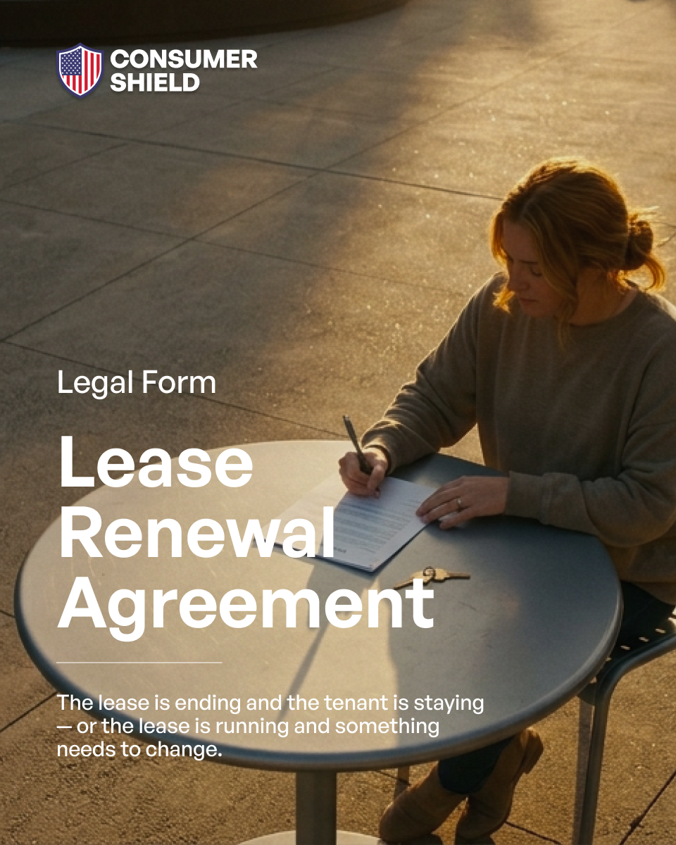 Lease Renewal Agreement