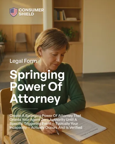 Springing Power of Attorney