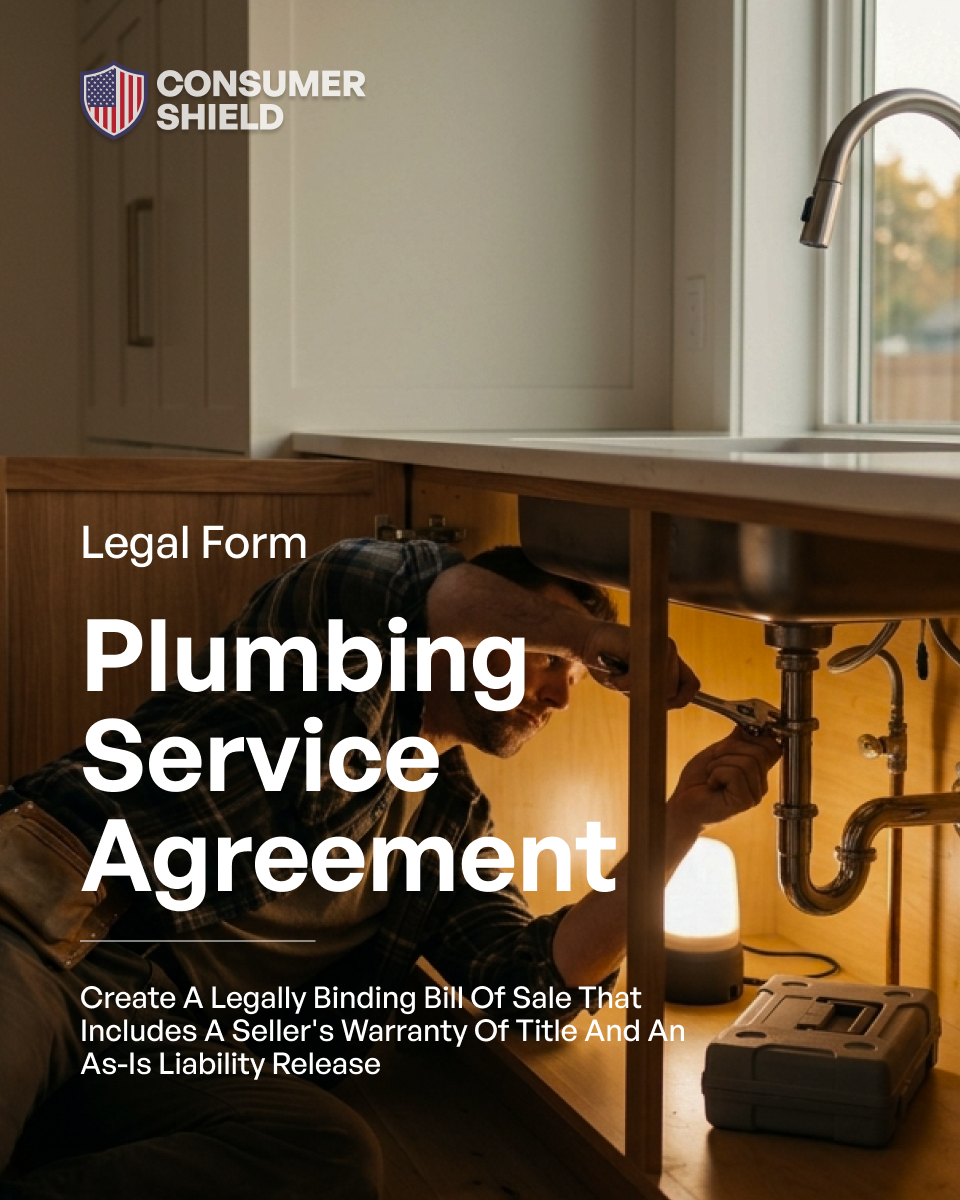 Plumbing Service Agreement