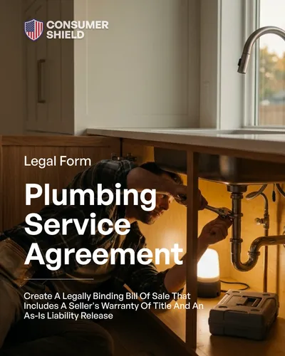 Plumbing Service Agreement