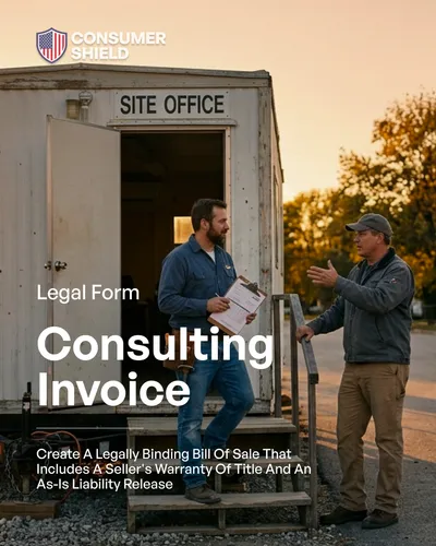 Consulting Invoice