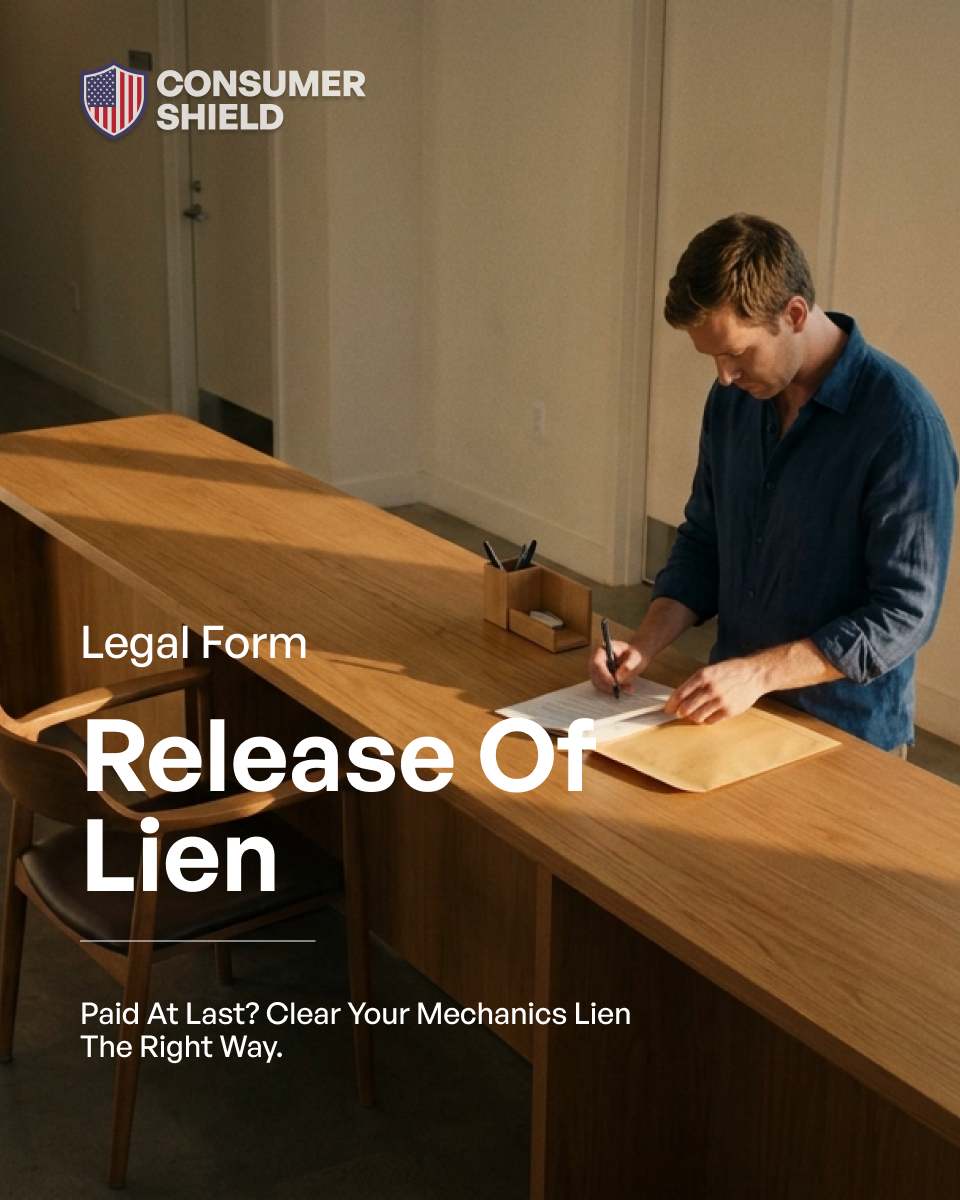 Release of Lien