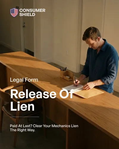 Release of Lien