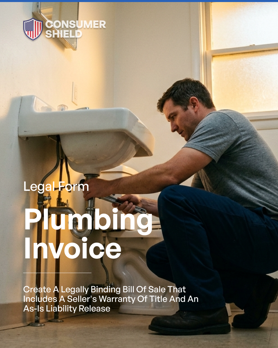 Plumbing Invoice