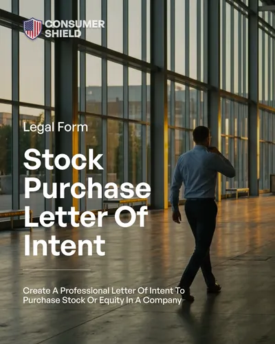 Stock Purchase Letter of Intent