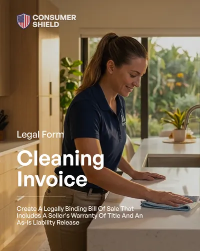 Cleaning Invoice
