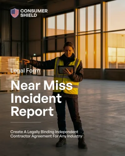 Near Miss Incident Report