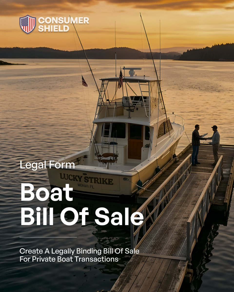 Boat Bill of Sale