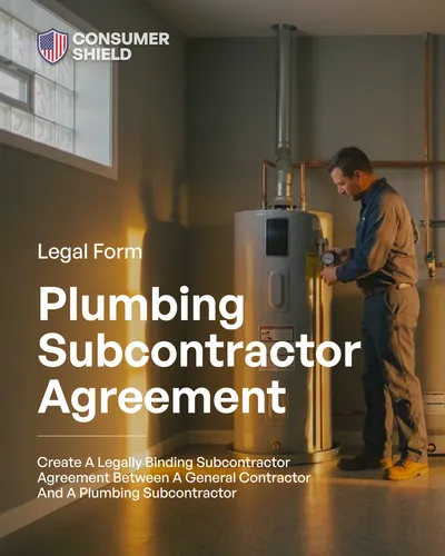 Plumbing Subcontractor Agreement
