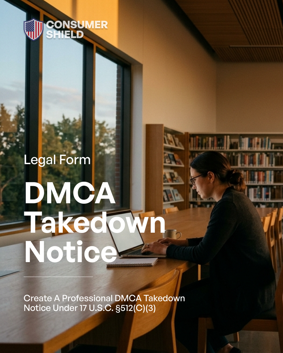 DMCA Takedown Notice
