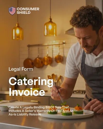 Catering Invoice