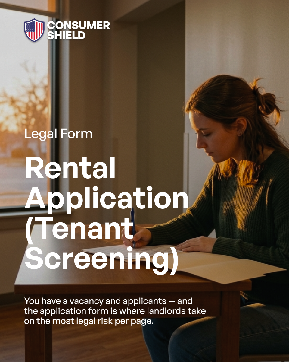Rental Application