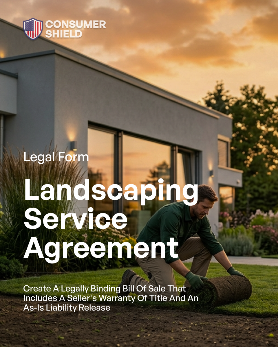 Landscaping Service Agreement