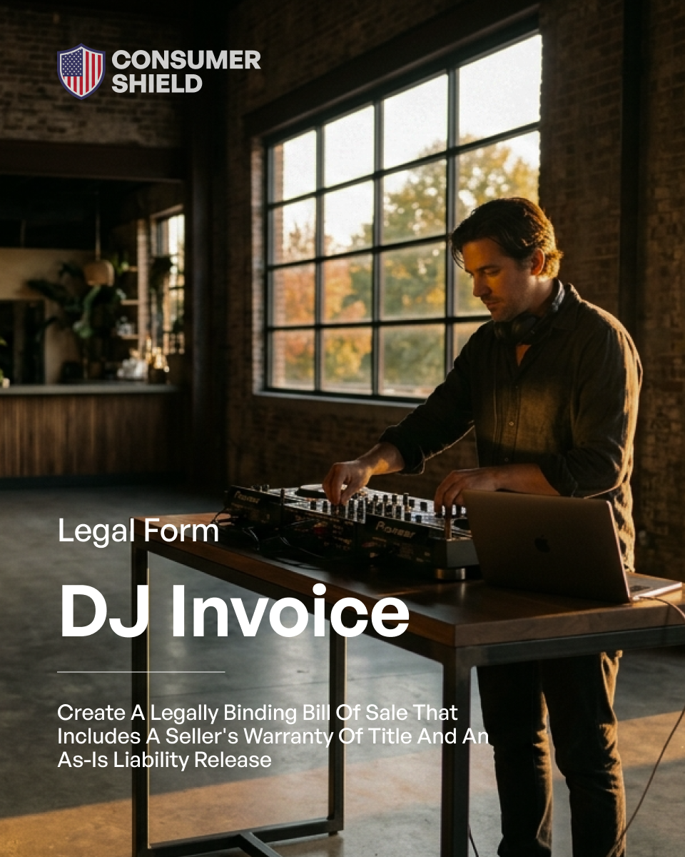 DJ Invoice