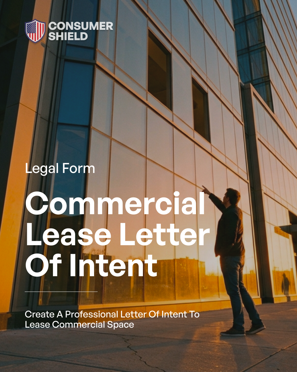 Commercial Lease Letter of Intent