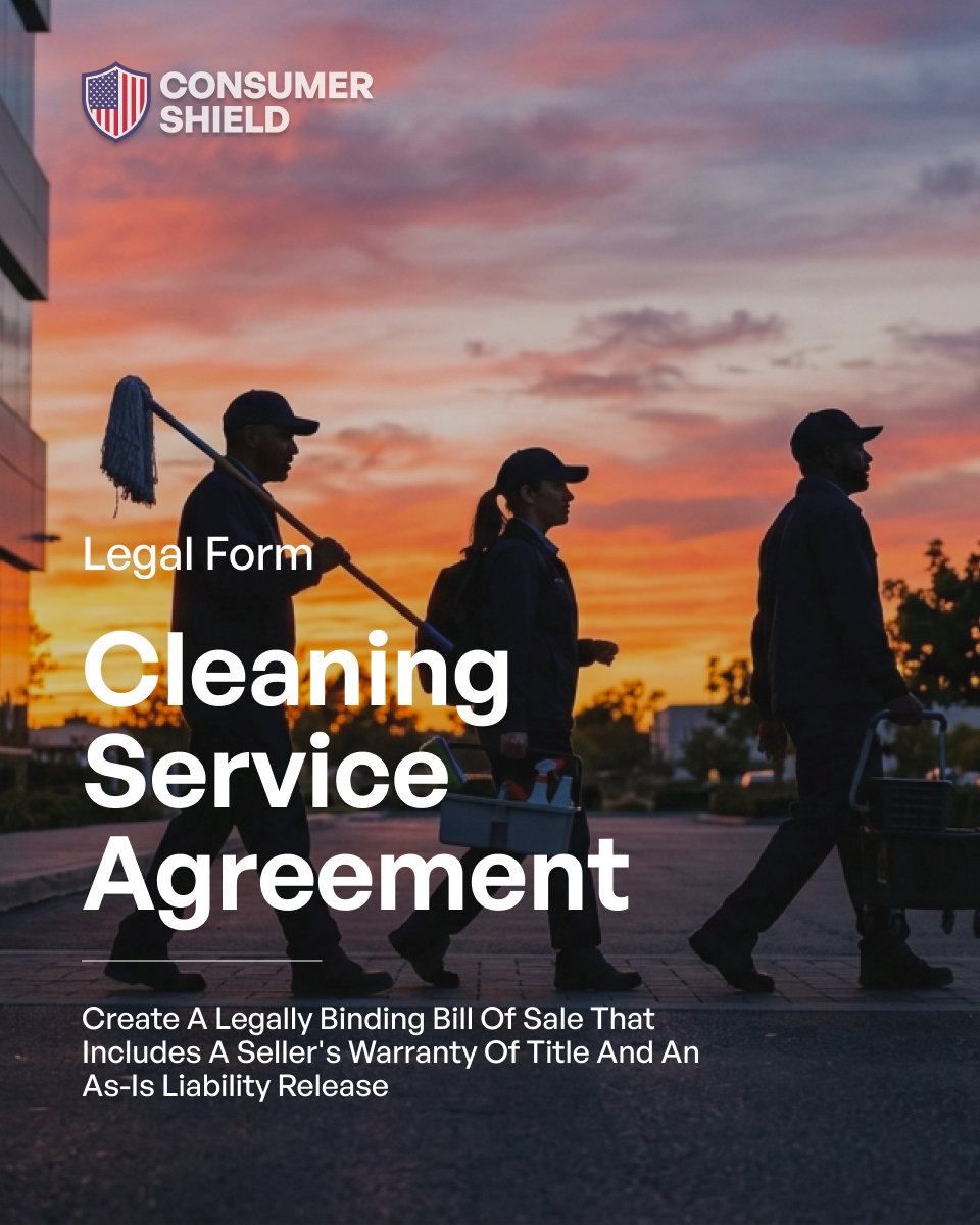 Cleaning Service Agreement