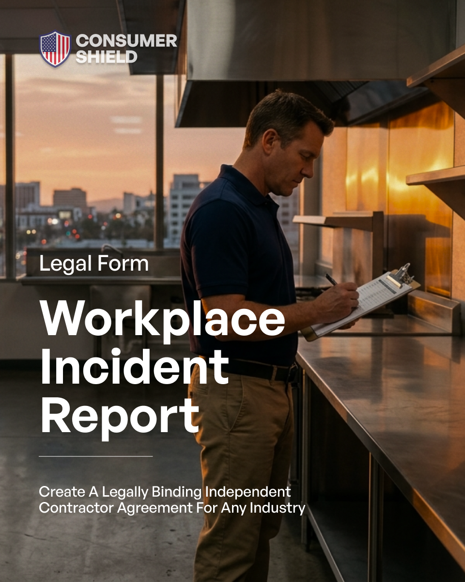 Workplace Incident Report