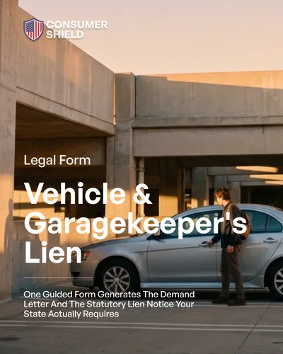 Vehicle & Garagekeeper's Lien