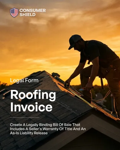 Roofing Invoice
