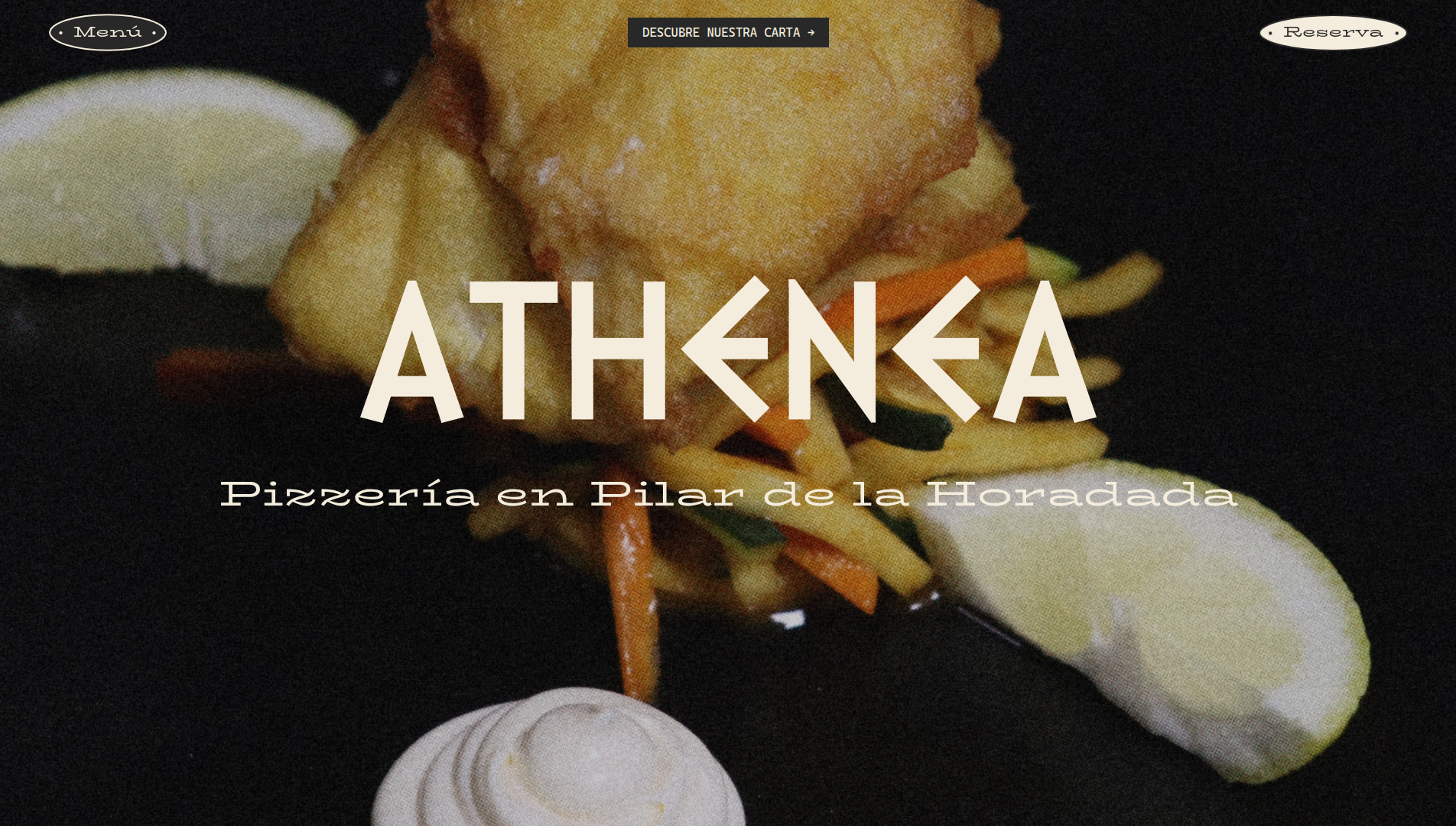 Página web de Athenea diseñada por Chillypills