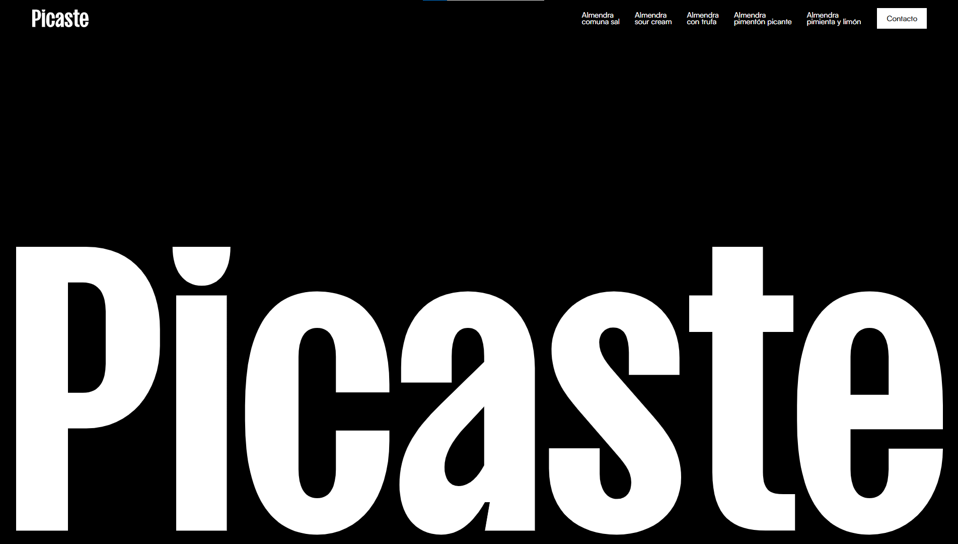 Página web de Picaste diseñada por Chillypills