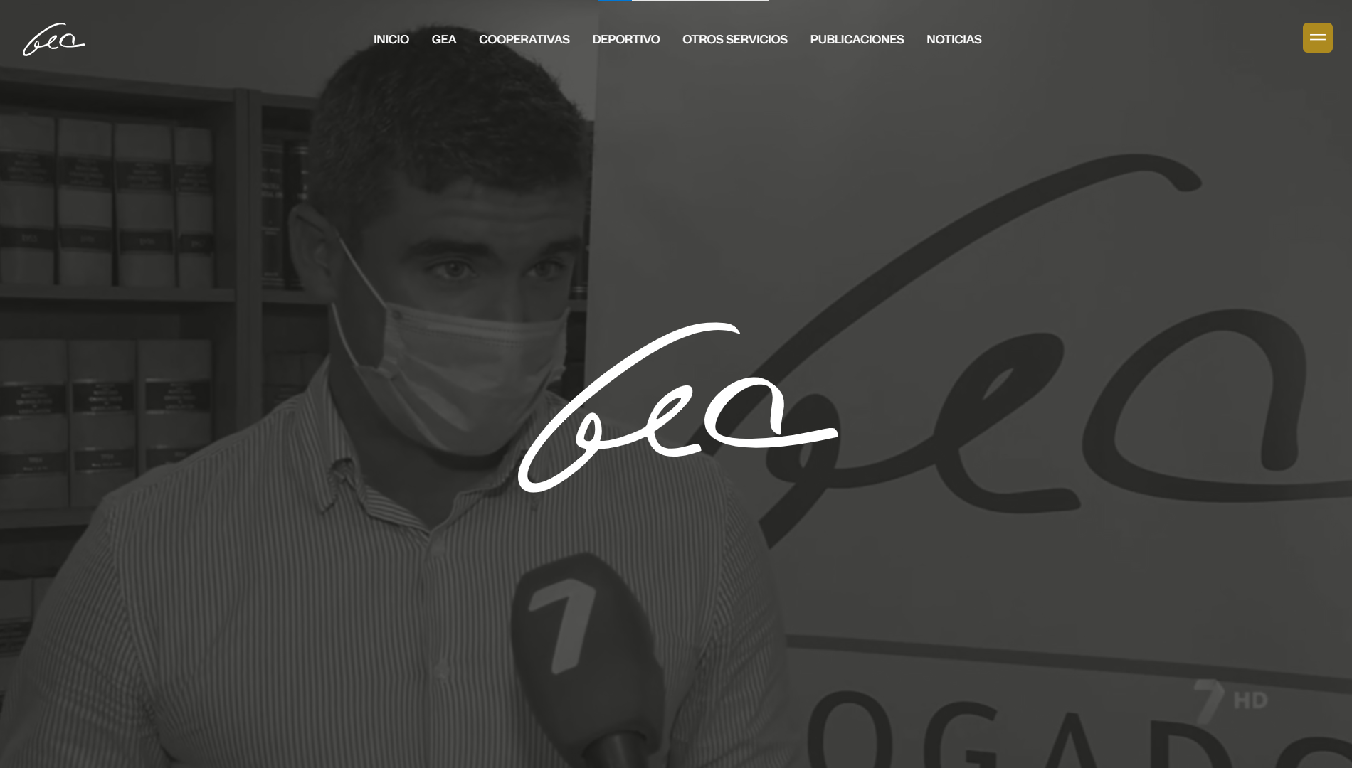 Página web de Gea Abogados diseñada por Chillypills