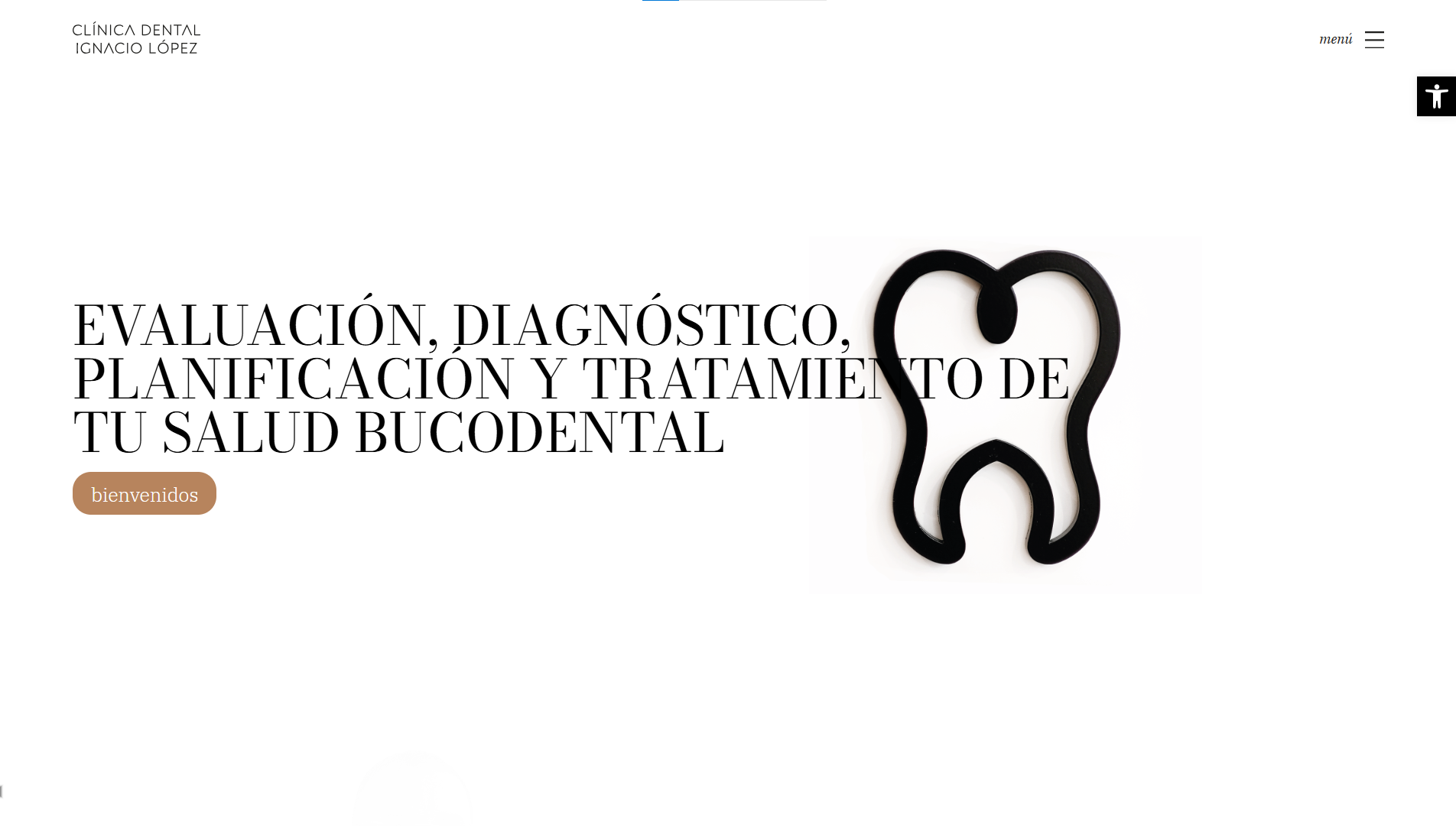 Página web de Clínica Dental Ignacio diseñada por Chillypills