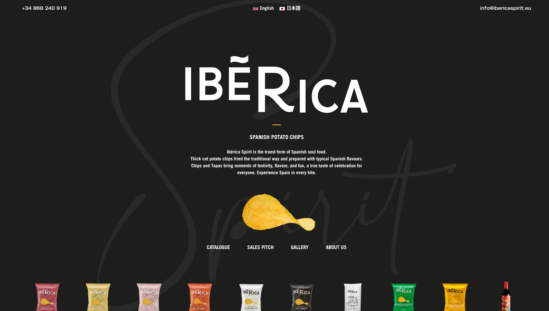 Página web de Íberica diseñada por Chillypills