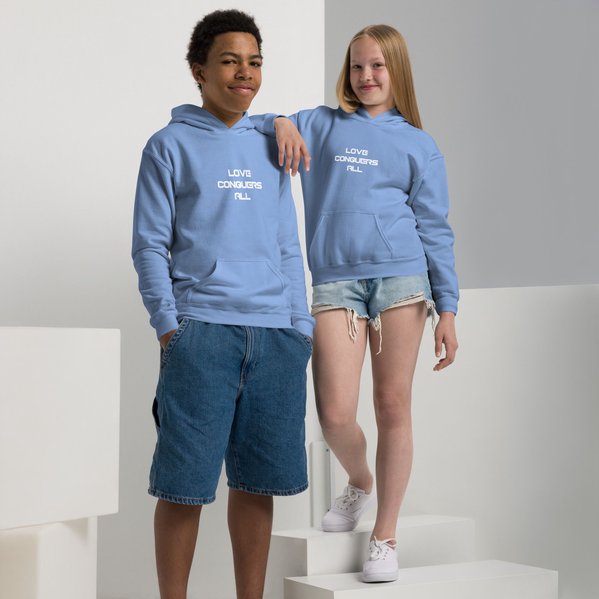 Youth heavy blend hoodie 6