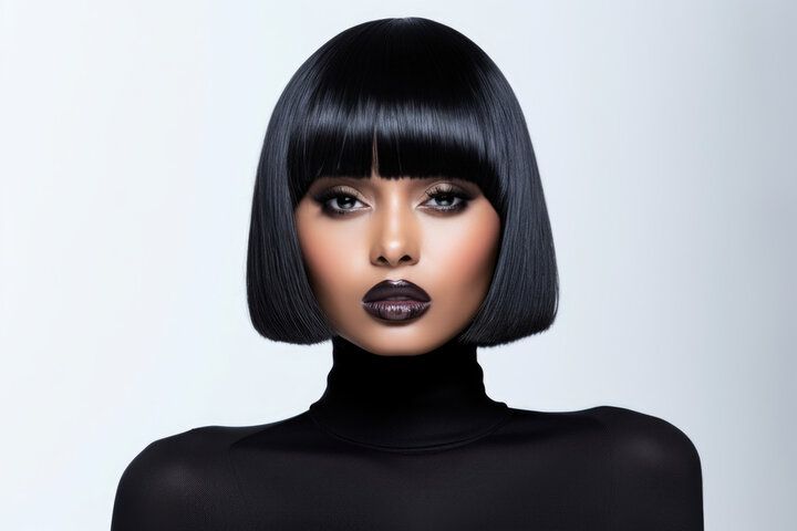 13x4 Fashion Curly Bob Wig 180% Density Lace Front Wig