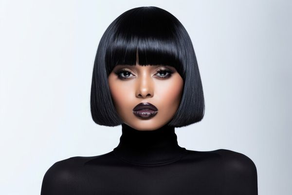 13x4 Fashion Curly Bob Wig 180% Density Lace Front Wig