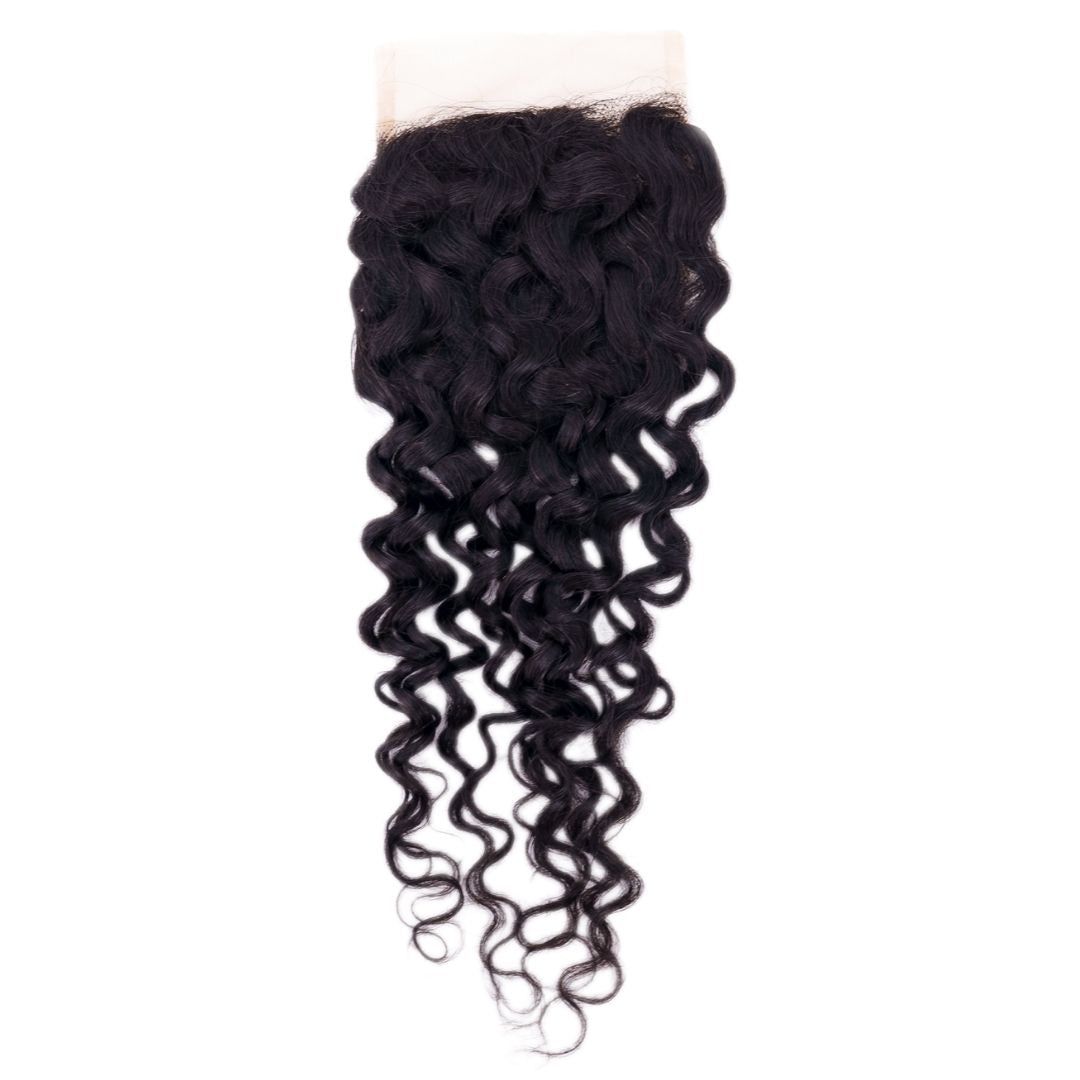 Brazilian Curly Wave Closure 4