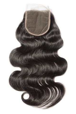 Raw 5x5 Transparent Deep Wave Closure 3