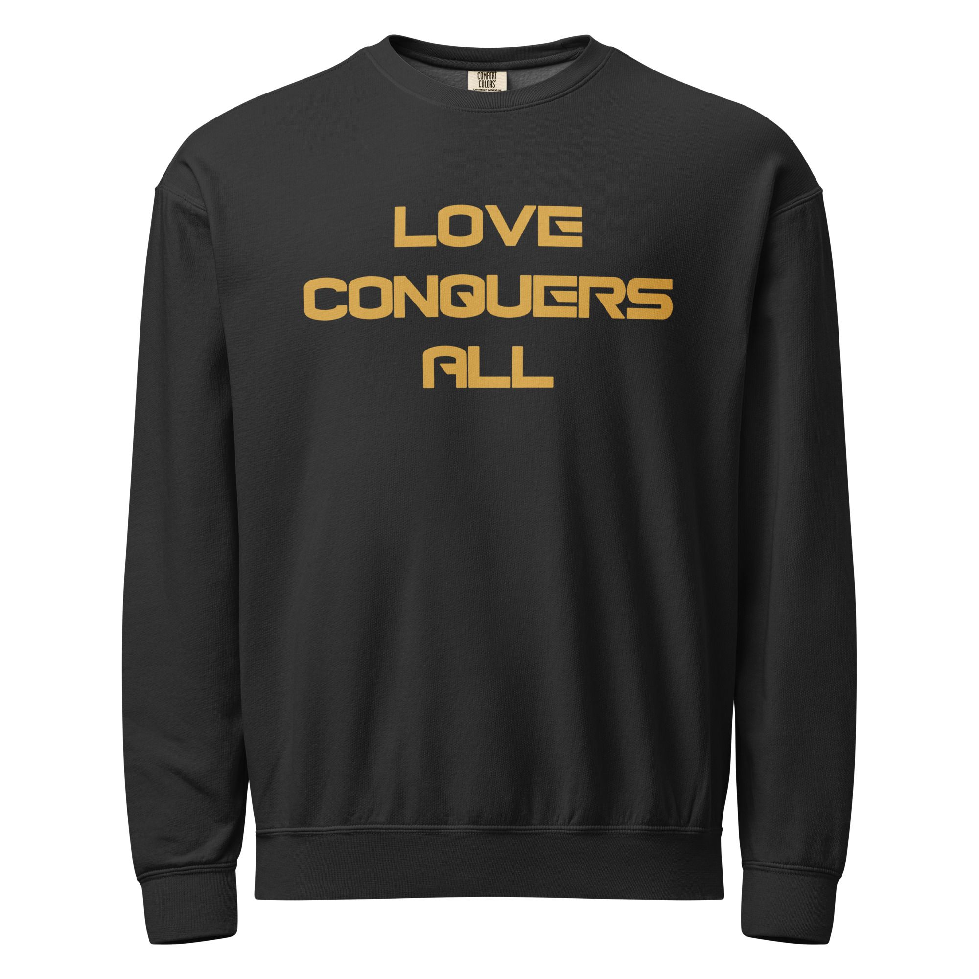 Unisex garment-dyed fleece crewneck sweatshirt 3