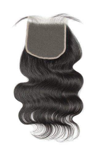 Raw 5x5 Transparent Deep Wave Closure 5