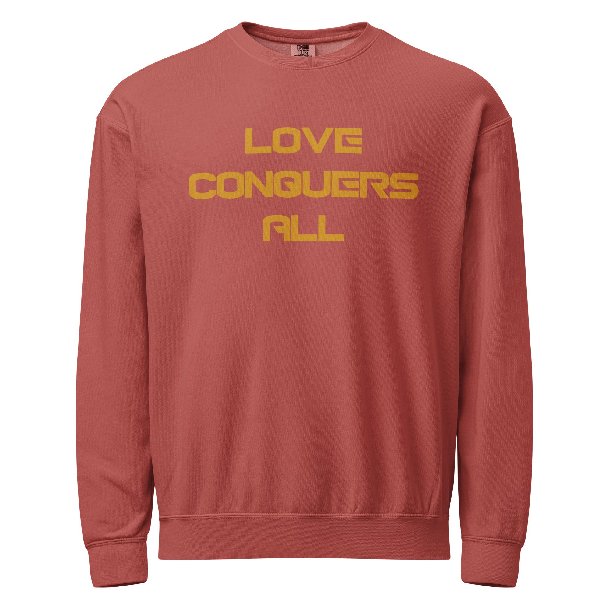 Unisex garment-dyed fleece crewneck sweatshirt 10