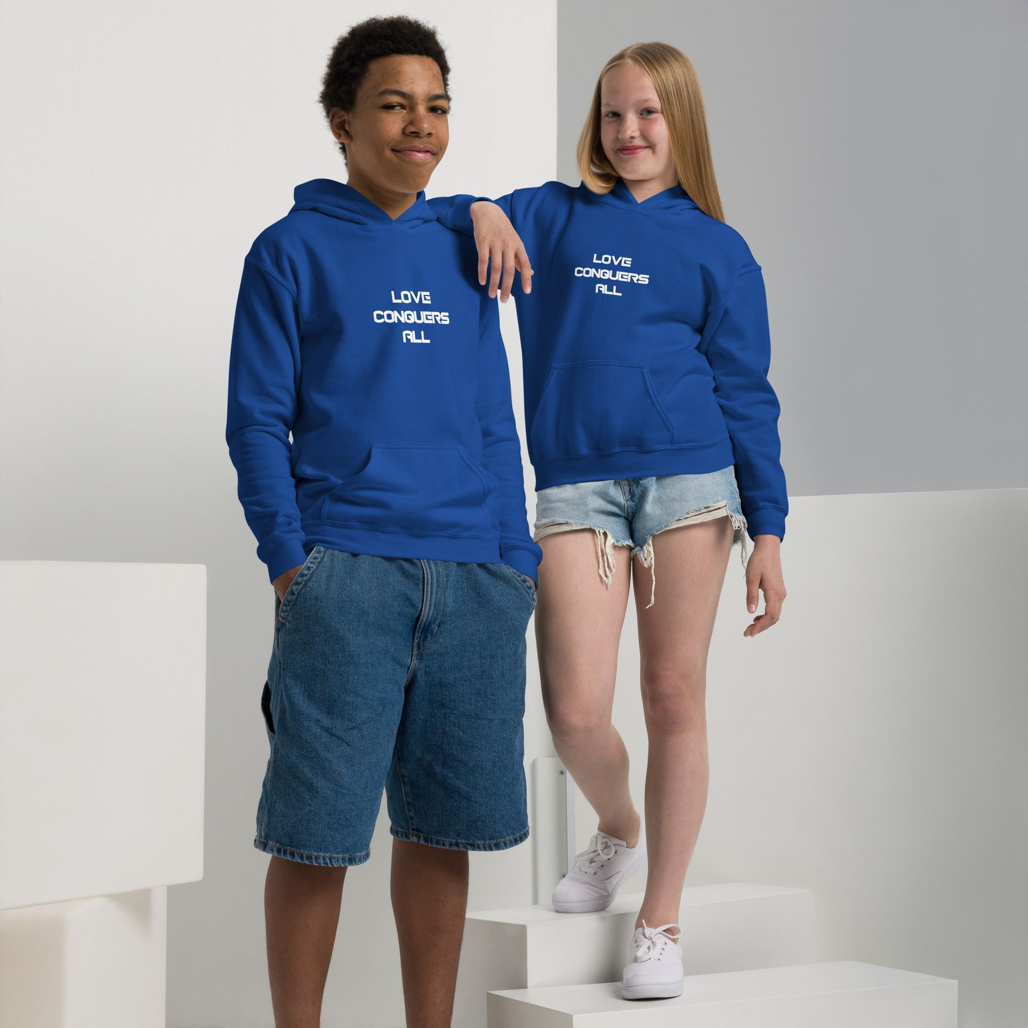 Youth heavy blend hoodie 5