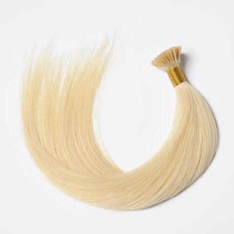 Indian Wavy Blonde I-Tip Extensions