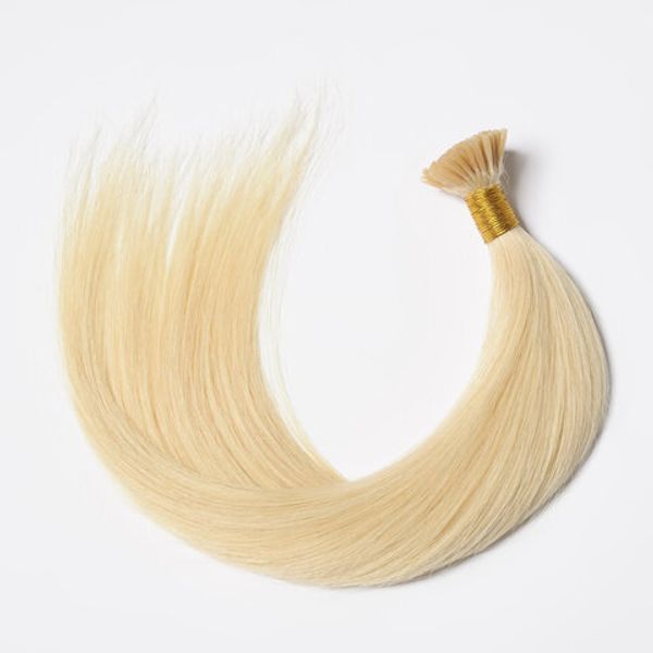 Indian Wavy Blonde I-Tip Extensions