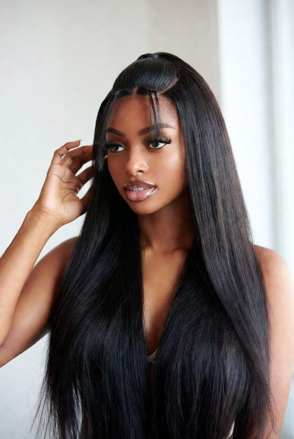 Silky Straight Luxury Hair Extensions – Sleek, Soft & Salon-Perfect