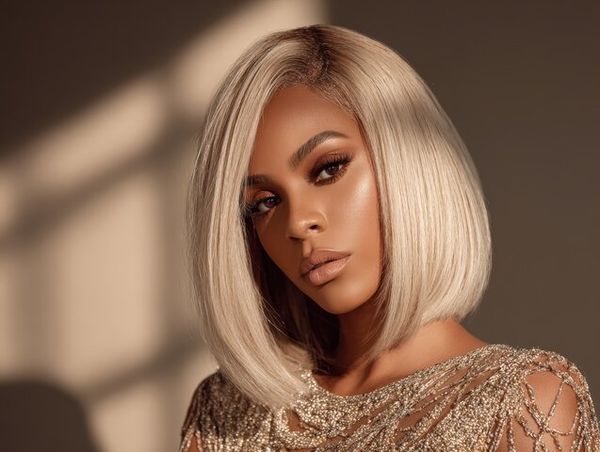 Blonde Straight Bob Wig