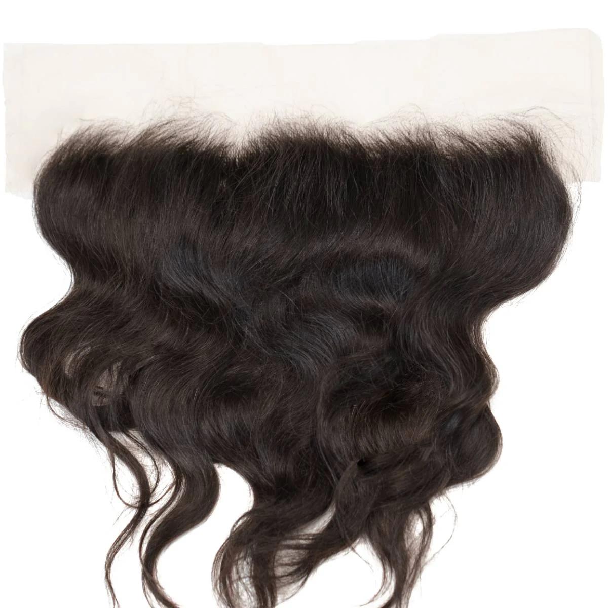 Raw Indian Wavy Transparent Frontal 2