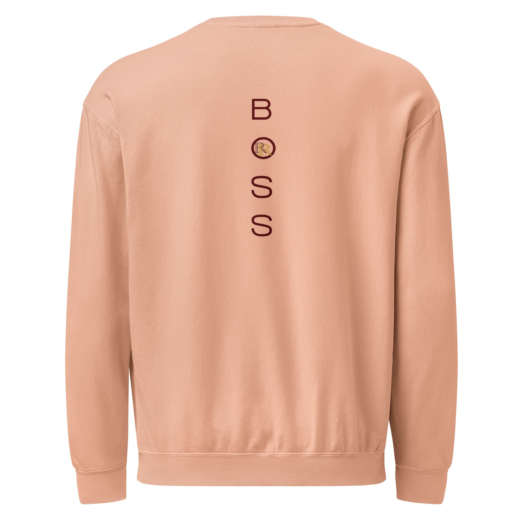 Unisex garment-dyed fleece crewneck sweatshirt 27